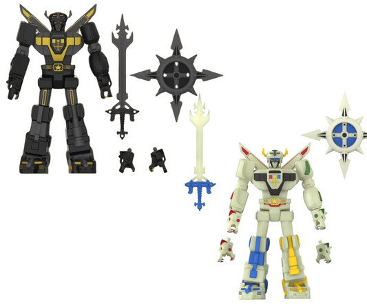VDU Ultimates! Voltron (Galaxy Black) Figure and Lightning Glow Super Pack by Super 7