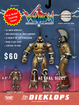 VOLTRON ROBEAST DIEKLOPS PRE ORDER