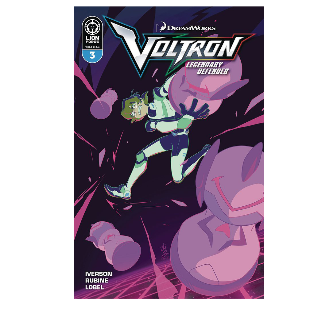 Voltron Legendary Defender Volume 3 Issue #3 Regular Cover Now Shipping