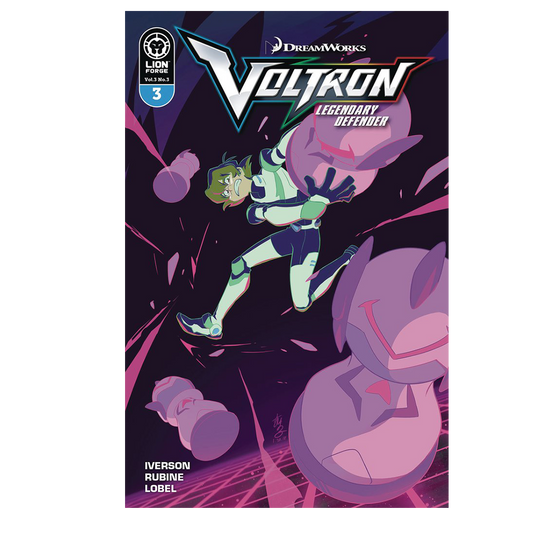 Voltron Legendary Defender Volume 3 Issue #3 Regular Cover Now Shipping