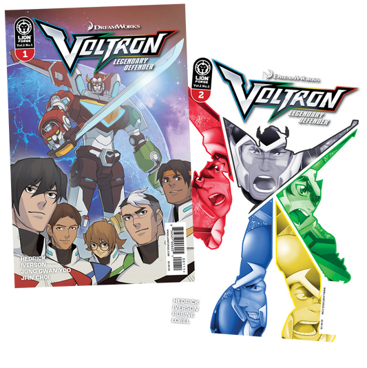 Voltron Legendary Defender Volume 2 Issue #1 AND #2