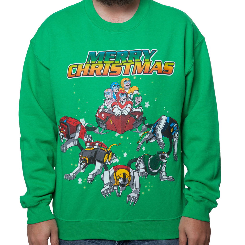 Voltron Ugly Christmas Sweater Sweatshirt