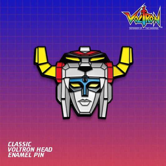 Voltron Head Pin BRAND NEW