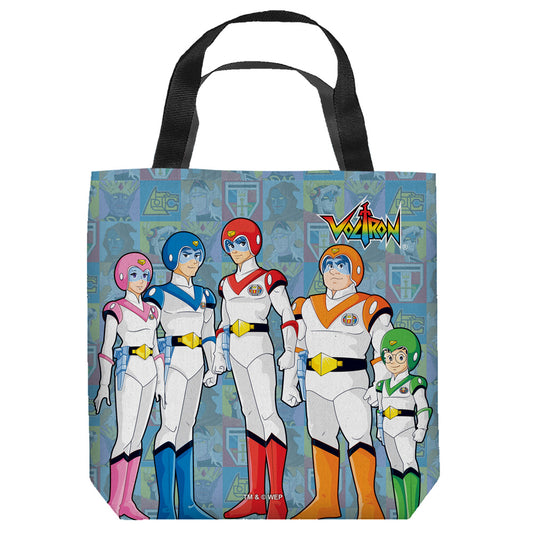 Voltron Team Tote Bag