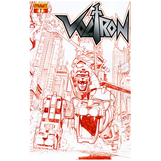 VOLTRON #01 - (1:25) "FIERY RED" COMIC