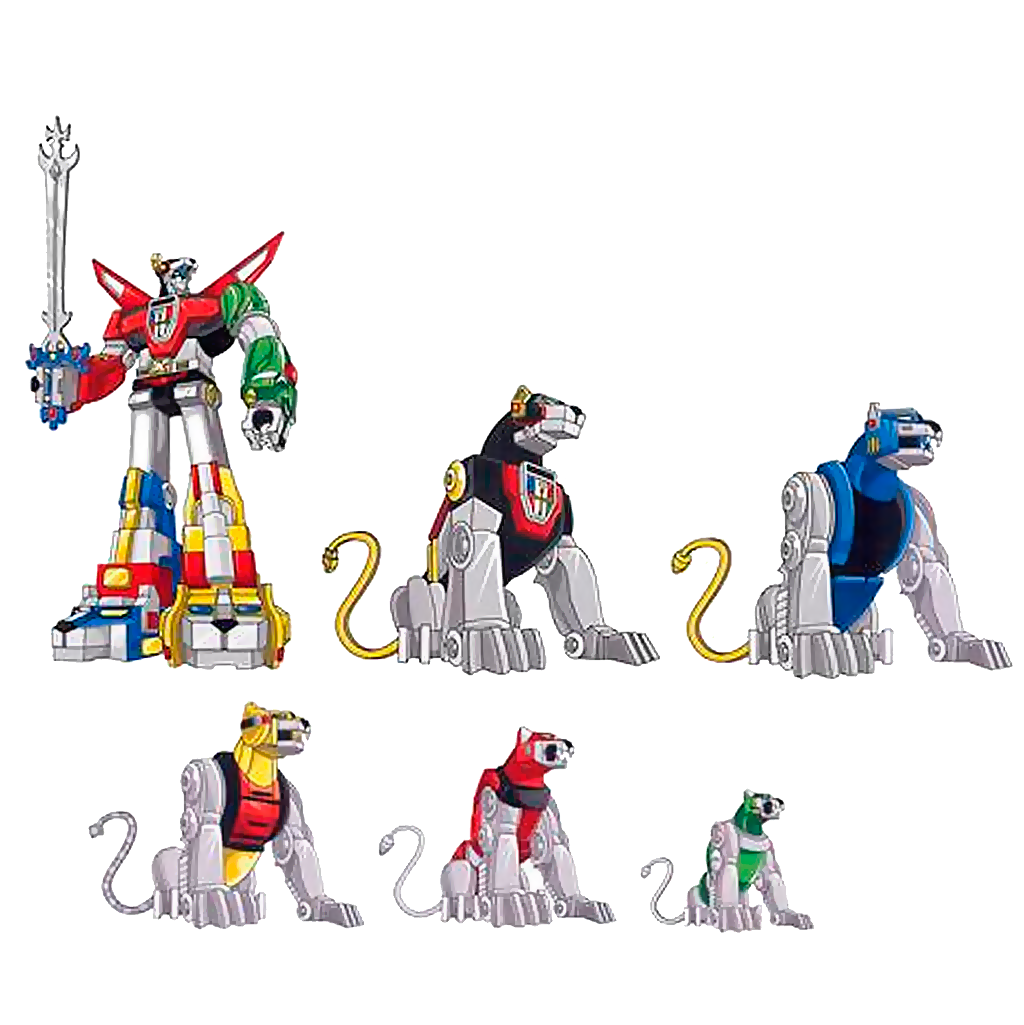 Voltron Family Car Decal