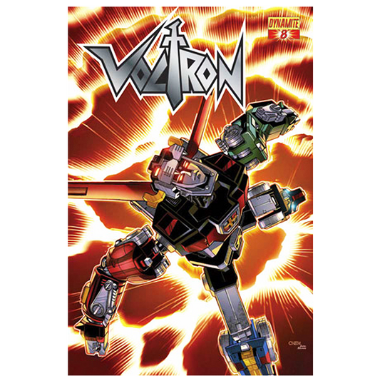 Voltron #08 Dynamite Comics Sean Chen Cover