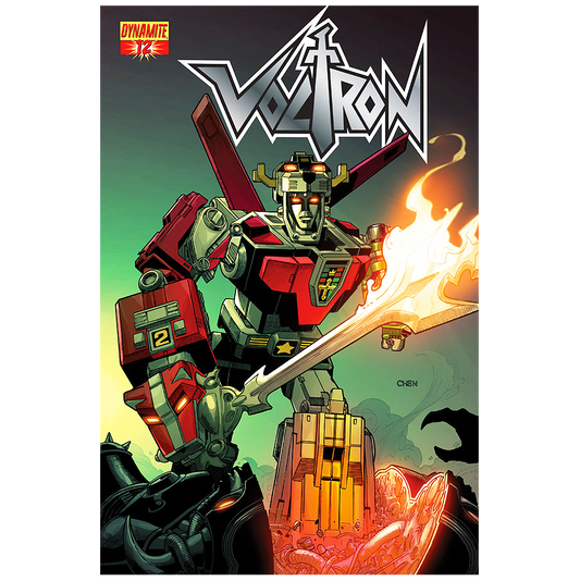 Voltron #12 Dynamite Comics Sean Chen Cover