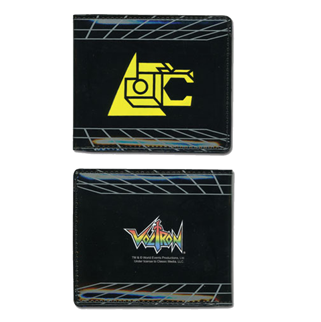 Voltron Wallet Lion Symbol Black