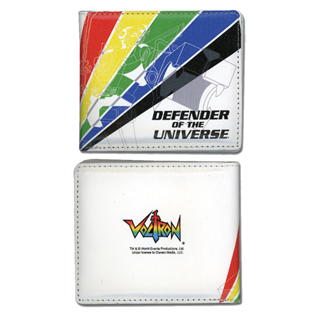 Voltron Wallet Battle Pose White