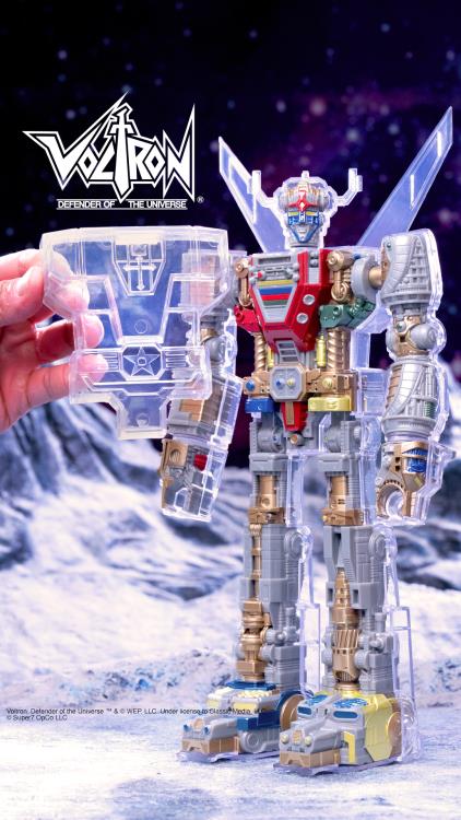 Voltron Super Cyborg Figure CLEAR by Super 7 PRE ORDER NOW!