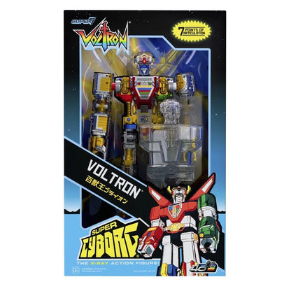 Voltron Super Cyborg Figure CLEAR by Super 7 PRE ORDER NOW!