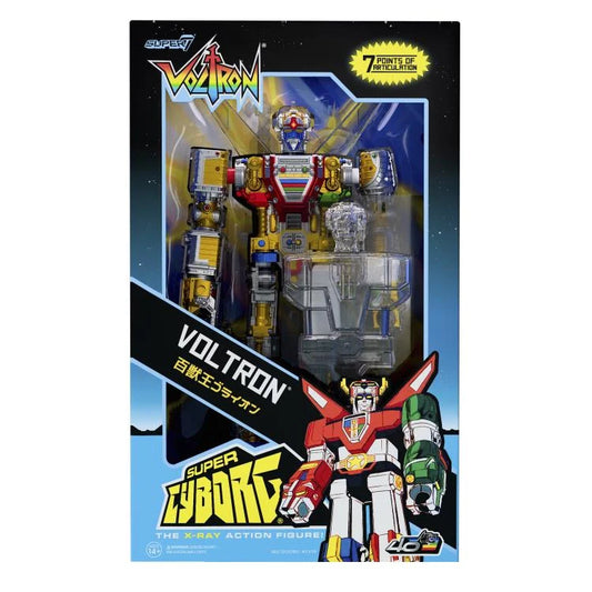Voltron Super Cyborg Figure CLEAR by Super 7 PRE ORDER NOW!