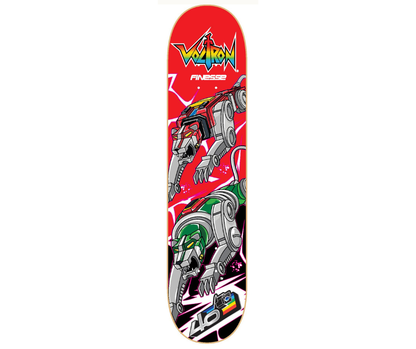 Voltron 40th Red & Green Lion Board BRAND NEW