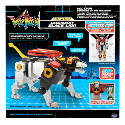 Voltron 40th Anniversary Classic Black Lion by Playmates