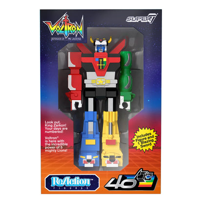 Voltron 3 3/4" 40TH Anniversary SDCC ReAction Figure BRAND NEW