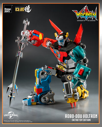 Voltron: Defender of the Universe ROBO-DOU Voltron RETRO PRE-ORDER
