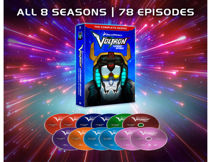 Voltron Legendary Defender Complete DVD SET Seasons 1-8 Pre-Order