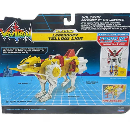 Voltron 40th Anniversary Classic Yellow Lion by Playmates