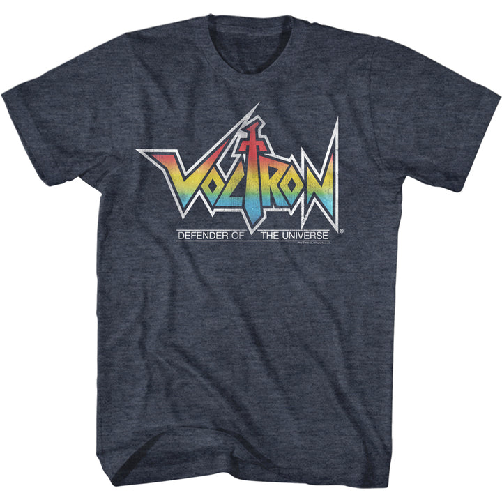 Voltron Logo soft heather gray  T-shirt BRAND NEW