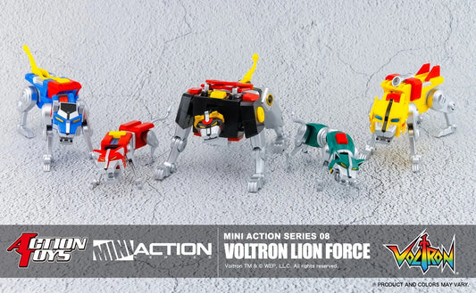 Voltron Mini Action Voltron Lion Force Figure PRE-ORDER