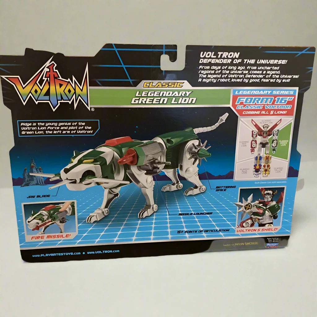 Voltron 40th Anniversary Classic Green Lion by Playmates