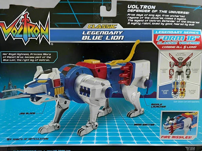 Voltron 40th Anniversary Classic Blue Lion by Playmates