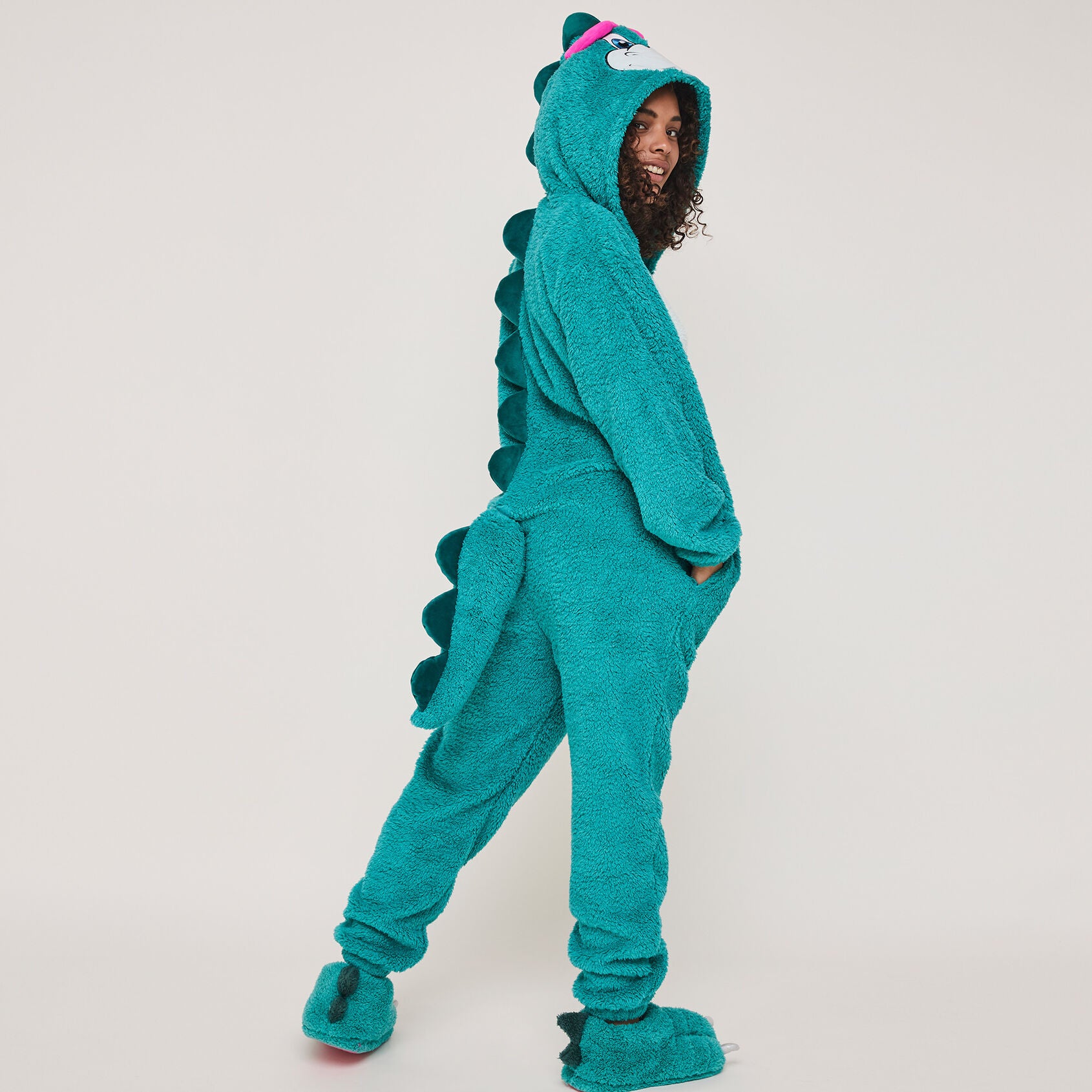 Dinosaur jumpsuit hot sale