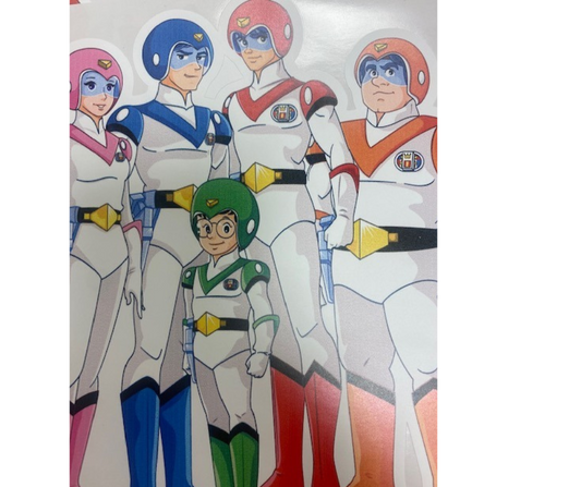 Voltron Team Decal 2 sizes