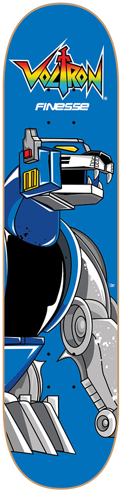 Voltron Blue Lion Skateboard