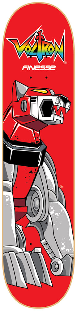 Voltron Red Lion Skateboard