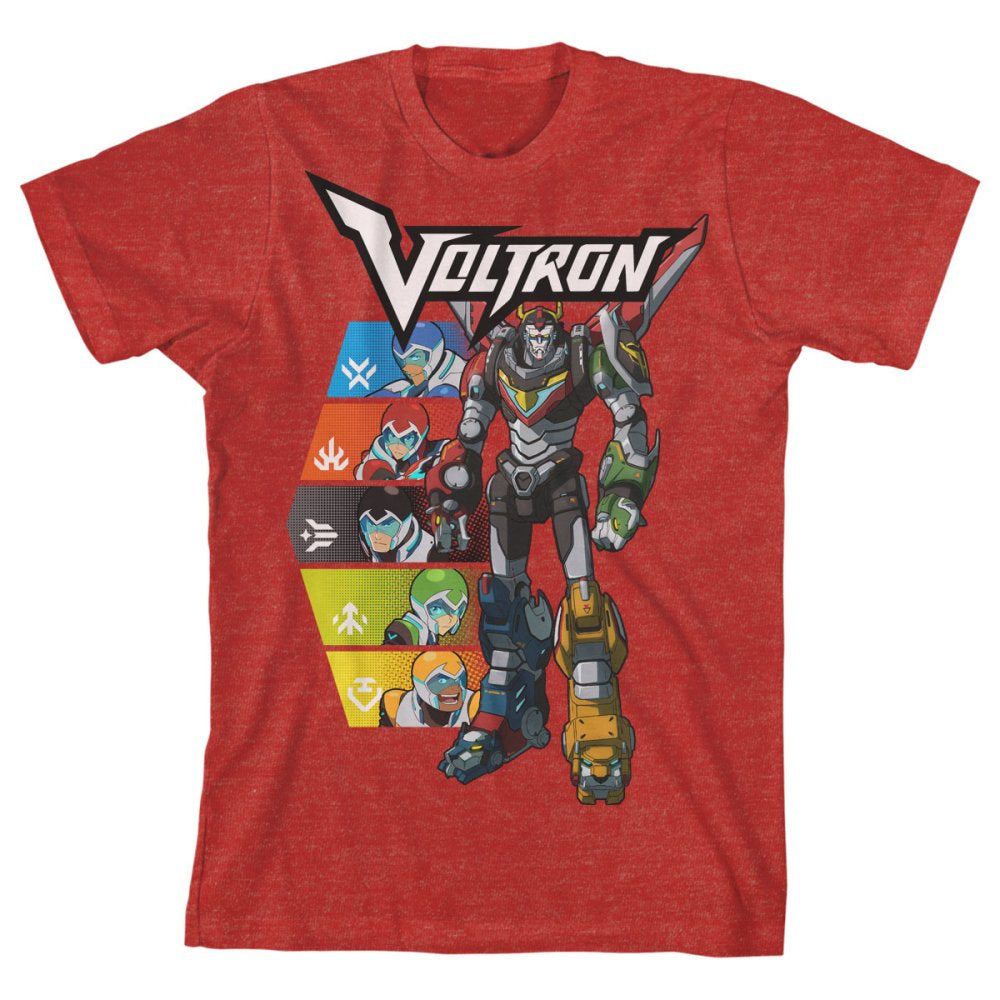 Voltron Legendary Defender Mighty Kids T-shirt