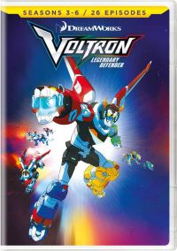 Voltron Legendary Defender DVD Seasons 3-6