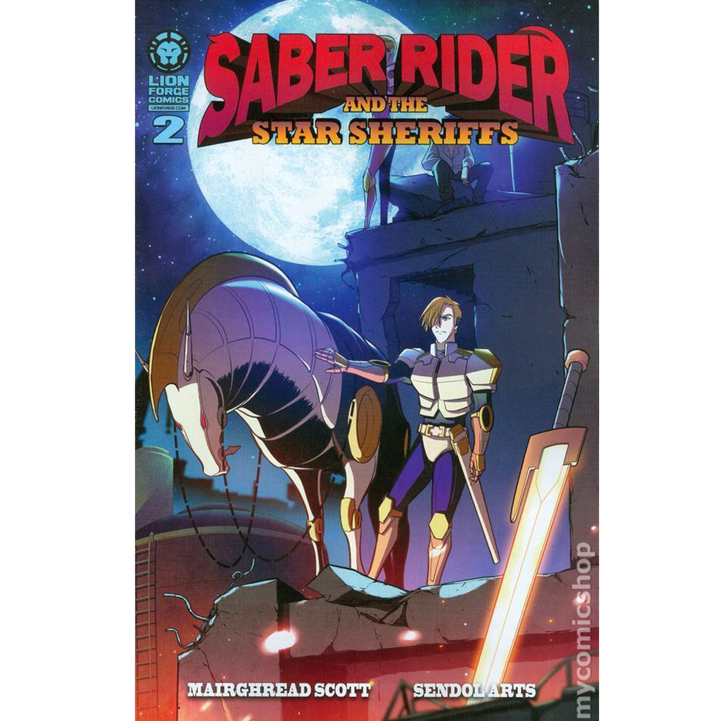 Saber Rider Comic Issue #2 Now Shipping