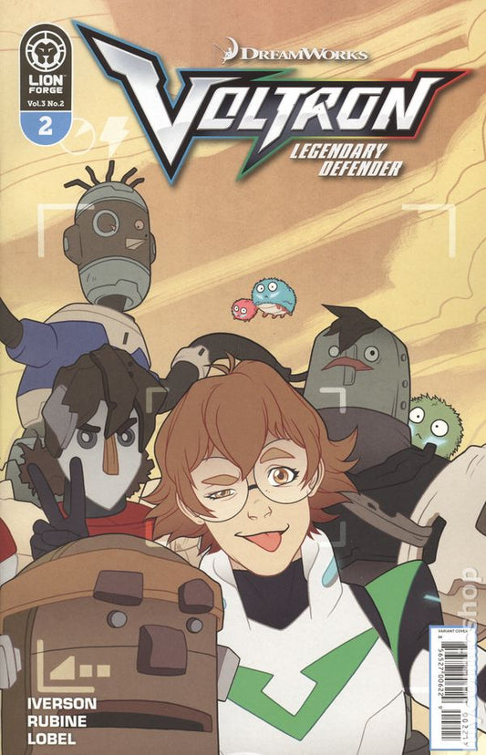 Voltron Legendary Defender Volume 3 Issue #2 Variant Cover Now Shipping