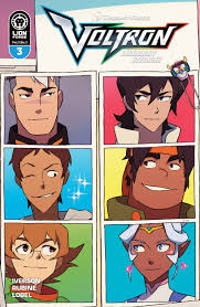 Voltron Legendary Defender Volume 3 Issue #3 Variant Cover Now Shipping