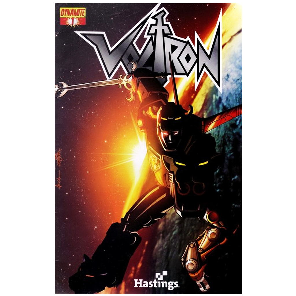 Voltron #01 Dynamite Hastings Exclusive Variant Edition