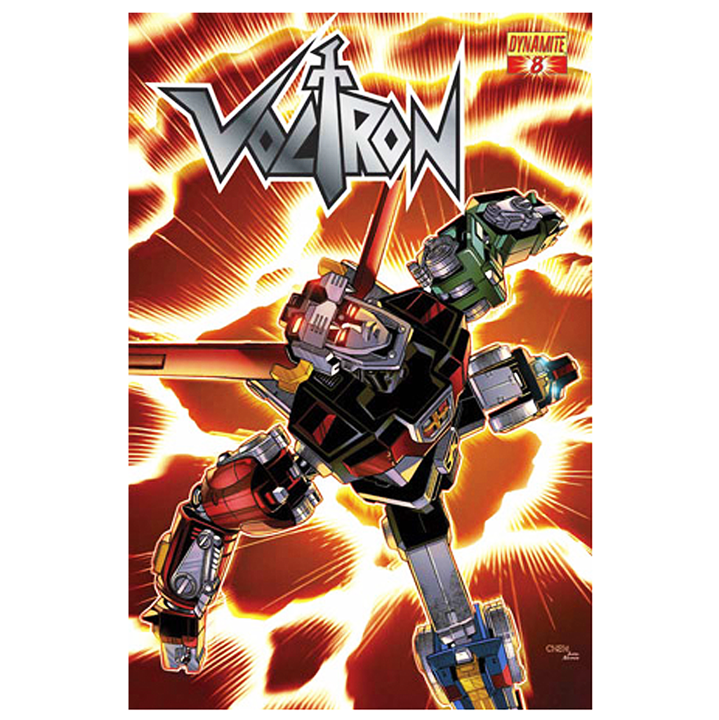 Voltron #08 Dynamite Comics Sean Chen Cover