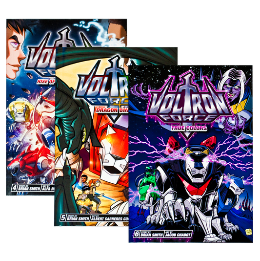 Voltron Force Comics Volumes 4, 5, 6 by Viz Media