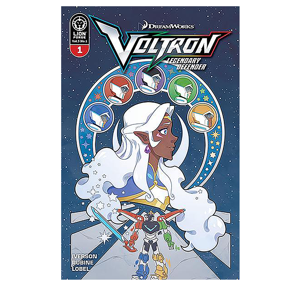 Voltron Legendary Defender Volume 3 Issue 1 Variant Cover Now Shippin